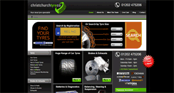 Desktop Screenshot of christchurchtyre.co.uk